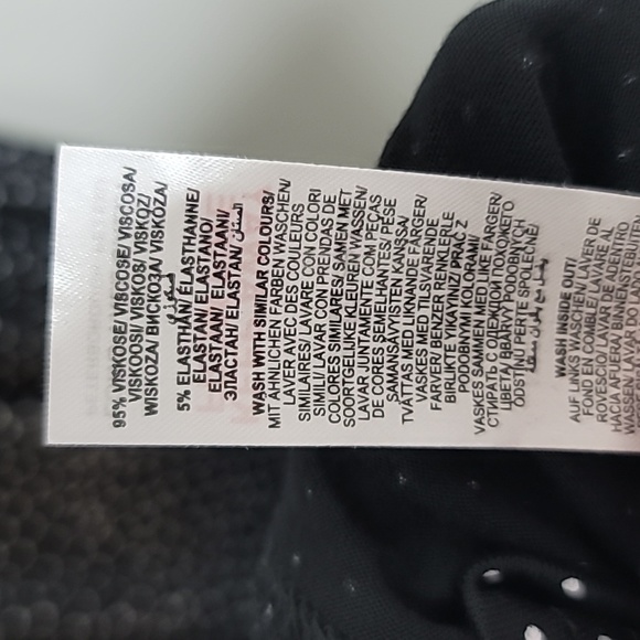 NWT Long Tall Sally LTS size 8 black & white polka dot maxi Dress with pockets - Picture 11 of 11